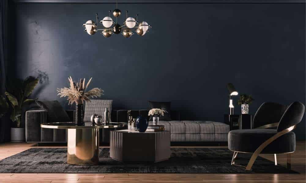 Black Living Room Decor Ideas