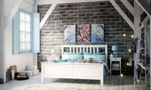 Aqua And Grey Bedroom Decor