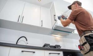 how do you remove kitchen cabinets