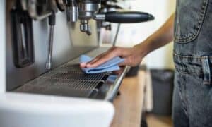 How to clean a coffee maker with baking soda